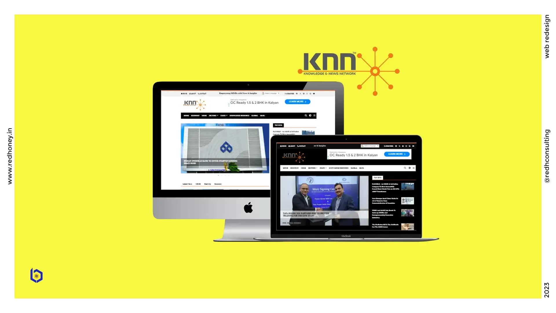 KNN India – Website Redesign